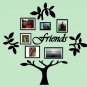 Friends Family Tree Vinyl Wall Sticker Decal (A)