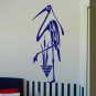 Heron Shore Stork Beach Bird Vinyl Wall Sticker Decal