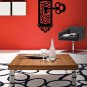 Antique Key In Lock Vinyl Wall Sticker Decal