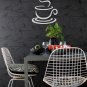 Coffee Cup Heart Wall Quote Vinyl Sticker Decal 15.5"h x 22"w