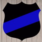 Thin Blue Line Fallen Officer Police Badge Shield Vinyl Sticker Decal 22 inch Thin Blue Line Fallen Officer Police Badge Shield Vinyl Sticker Decal 22 inch