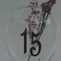 Wedding Table Numbers 1-20 Custom Vinyl Sticker Decals (4"h Numbers)