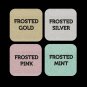 Wedding Table Numbers 1-10 Frosted Etched Vinyl Sticker Decals 3.5"h x 2.5"w ea.