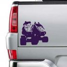 Laptop Roller DERBY SKATES Vinyl Sticker Decal
