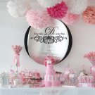 Fairy Tales Do Come True Wedding Wall Decor Vinyl Sticker Decal 11"h x 22"w Fairy Tales Do Come True Wedding Wall Decor Vinyl Sticker Decal 11"h x 22"w
