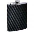 Carbon Fiber Groomsman Gift Stainless Steel Alcohol Liquor Flask 6 oz
