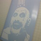 Captain Spaulding Clown Horror Halloween Vinyl Wall Sticker Decal 13.5"w x 21"h Captain Spaulding Clown Horror Halloween Vinyl Wall Sticker Decal 13.5"w x 21"h