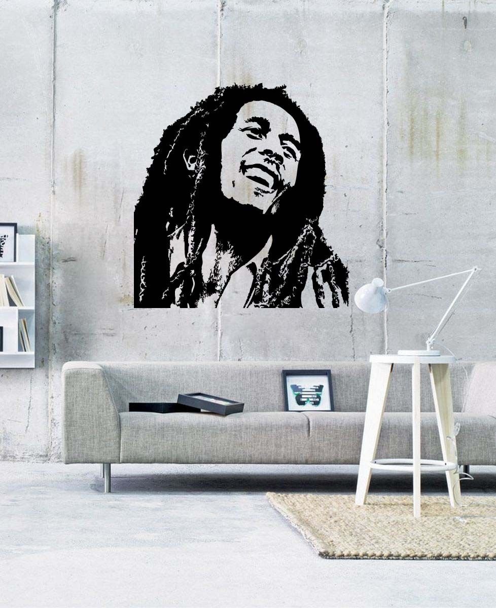 Bob Marley Reggae Music Vinyl Wall Sticker Decal 22