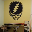 Steal Your Face Grateful Dead Music Vinyl Wall Sticker Decal 28"h x 22"w