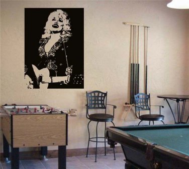 Dolly Parton Vinyl Wall Sticker Decal
