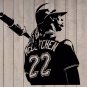 Andrew McCutchen Pirates Baseball Player Vinyl Wall Sticker Decal 22"h x 22"w
