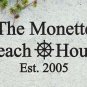 Custom Beach House Vinyl Wall Sticker Decal 15"h x 36"-40"w