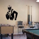 Calvin Johnson Detroit Lions Football Vinyl Wall Sticker Decal 22"h x 23"w