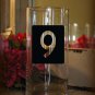 Wedding Table Numbers Centerpiece 1-25 Vinyl Sticker Decals (3"h Numbers)
