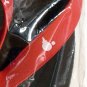 Jack In The Box Black FLIP FLOPS Thongs Size LG 9 - 11&Acirc;&frac12; FREE SHIPPING