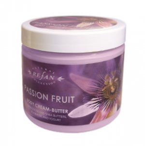 Passion Fruit body cream butter with cocoa and shea butters, jojoba oil and yoghurt