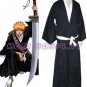 Bleach Ichigo Kurosaki Soul Reaper Cosplay Costume