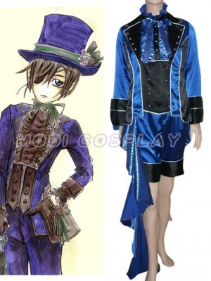 Black Butler Costume Kuroshitsuji Ciel Cosplay Costume