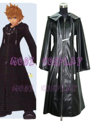 Kingdom Hearts Organization XIII Roxas Cosplay Costume