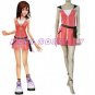 Kingdom Hearts Kairi Red Dress Cosplay Costume