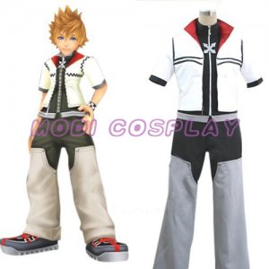 Kingdom Hearts Roxas Anime Cosplay Costume