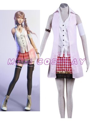 Final Fantasy XIII Sara Anime Cosplay Costume NEW