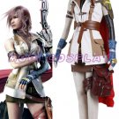 Final Fantasy XIII Lightning Cosplay Costume,all size