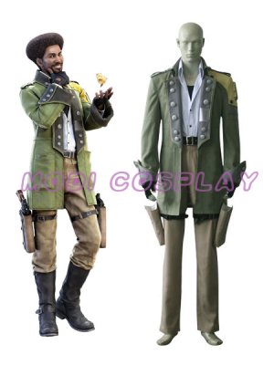 Final Fantasy XIII Sazh Katzroy Cosplay Costume