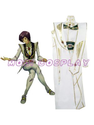 Code Geass Emperor Lelouch Rebellion Cosplay Costume