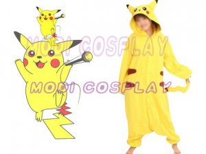 Pokemon Pikachu Anime Cosplay Costume,In Stock