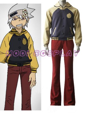 Soul Eater Evans Anime Cosplay Costume,all size