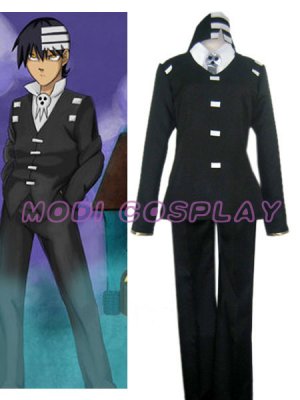 Soul Eater Death The Kid Anime Cosplay Costume all size