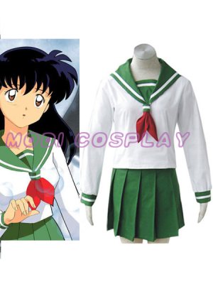 InuYasha Feudal Fairy Tale Kagome Higurashi Cosplay Costume