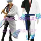 Gintama Gintoki Sakata Cosplay Costume,all size