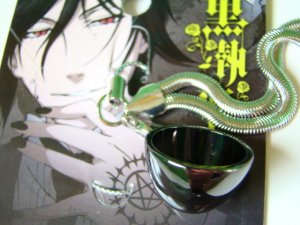 Black Butler Cup Anime Cosplay Costume  Keychain