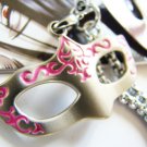 Black Butler Mask Cosplay Costume Keychain Accessory