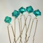 Bridal Hair Pins Made With SWAROVSKI ELEMENTS CRYSTALS