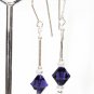 Alice Band Headband Bridesmaid Tiara Purple Crystal made with SWAROVSKI ELEMENTS