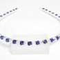 Alice Band Headband Bridesmaid Tiara Purple Crystal made with SWAROVSKI ELEMENTS