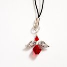 1x Crystal Angel Bag Mobile Charm 27 Colours Made With SWAROVSKI ELEMENTS