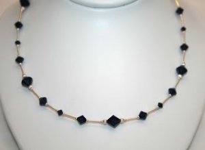 .925 Indigo Navy Crystals made with SWAROVSKI ELEMENTS