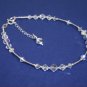 Sterling Silver crystal AB made with SWAROVSKI ELEMENTS