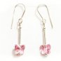 .925 Sterling Silver Crystal Butterfly Earrings made with SWAROVSKI ELEMENTS