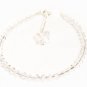 Sterling Silver Clear Crystal Butterfly Bracelet made with SWAROVSKI ELEMENTS