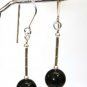 .925 Sterling Silver Black Pearl Crystal Necklace made with SWAROVSKI ELEMENTS