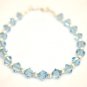 Sterling Silver Aquamarine made with SWAROVSKI ELEMENTS