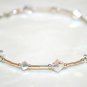 .925 Sterling Silver Crystals AB Handmade Necklace made with SWAROVSKI ELEMENTS