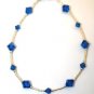 .925 Sterling Silver Bracelet Capri Blue made with SWAROVSKI ELEMENTS Crystals