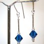 .925 Sterling Silver Bracelet Capri Blue made with SWAROVSKI ELEMENTS Crystals