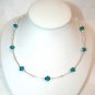 .925 Indicolite Crystals made with SWAROVSKI ELEMENTS